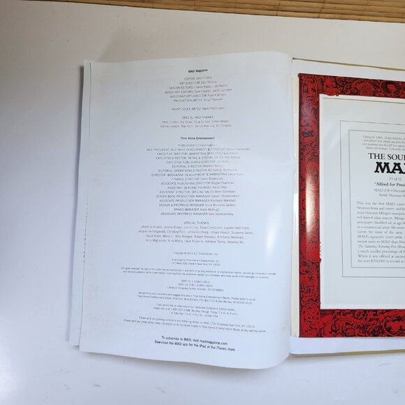 Totally MAD Magazine 60 Years of Humor 2012 HC with 12 Classic MAD Cover Prints - Picture 7 of 16